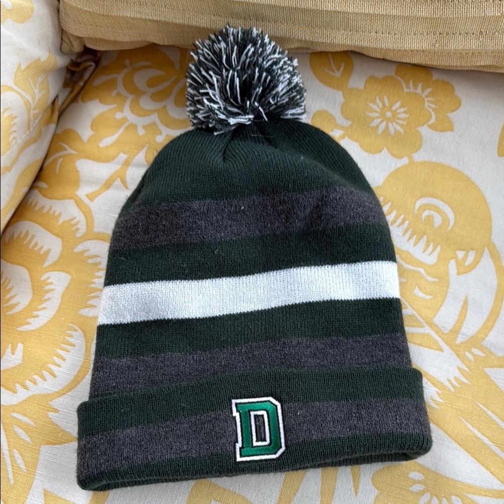 Dartmouth hat with pom-pom